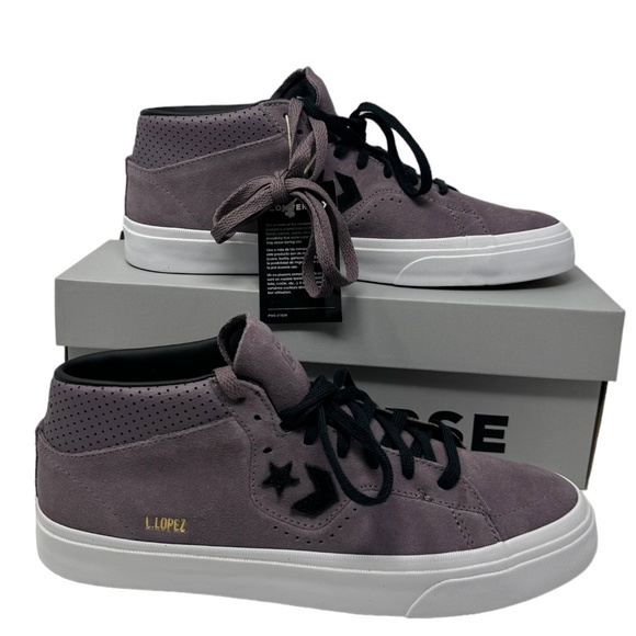 Converse CONS Louie Lopez Pro Mid Top Sneakers Suede Men's Shoes Casual A04614C - Picture 1 of 8